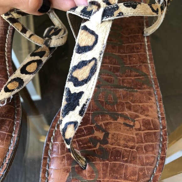 Sam Edelman Cheetah Sandals - Picture 3 of 8